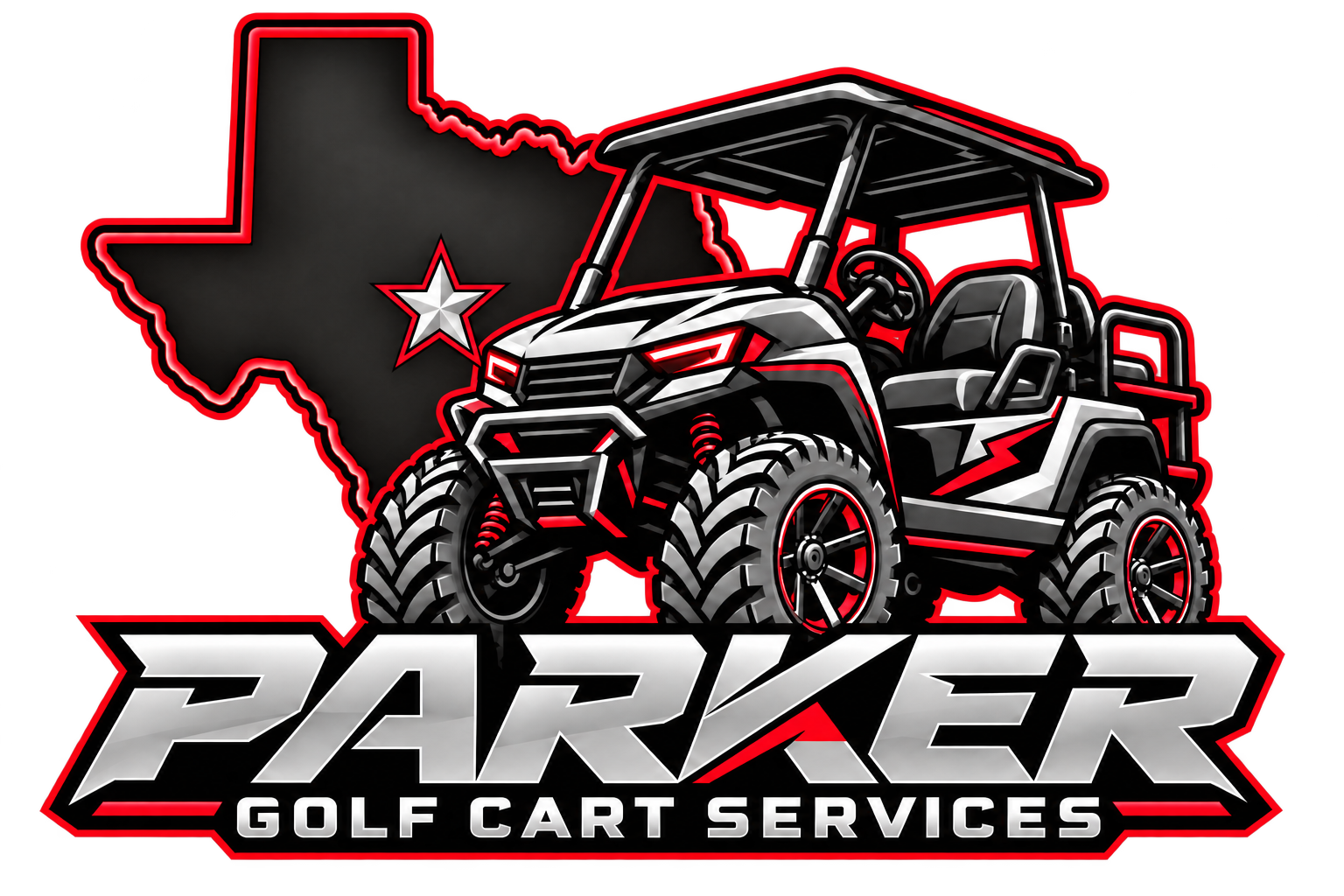 Parker Golf Cart Services Texas logo